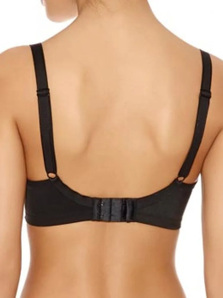 Deco Moulded Soft Cup T-Shirt Bra - Black