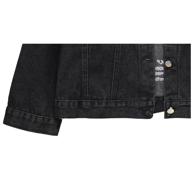 DENIM OVERCOAT JACKET