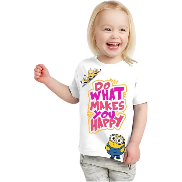 DO WHAT MAKES YOU HAPPY KID T SHIRT