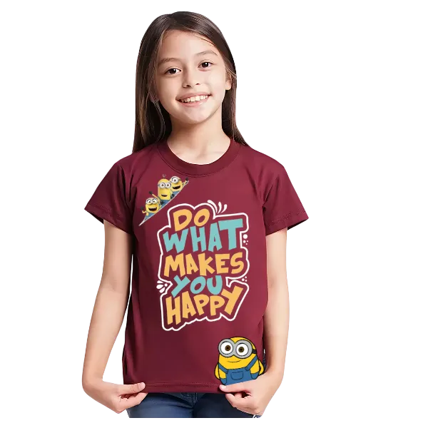 DO WHAT MAKES YOU HAPPY KID T SHIRT