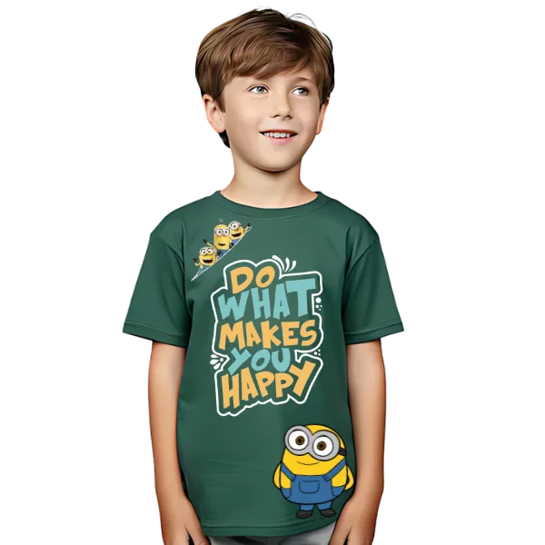 DO WHAT MAKES YOU HAPPY KID T SHIRT