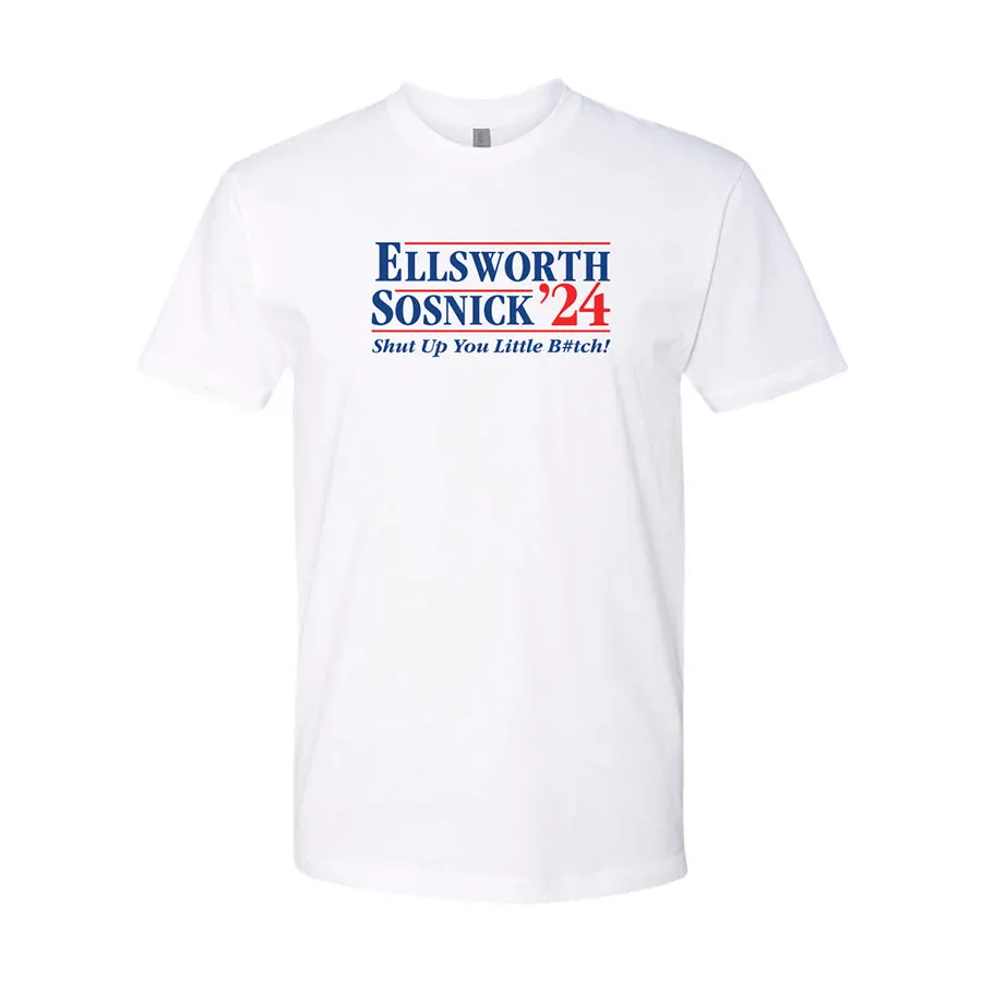 Ellsworth Sosnick '24 Election White Short Sleeve T-Shirt
