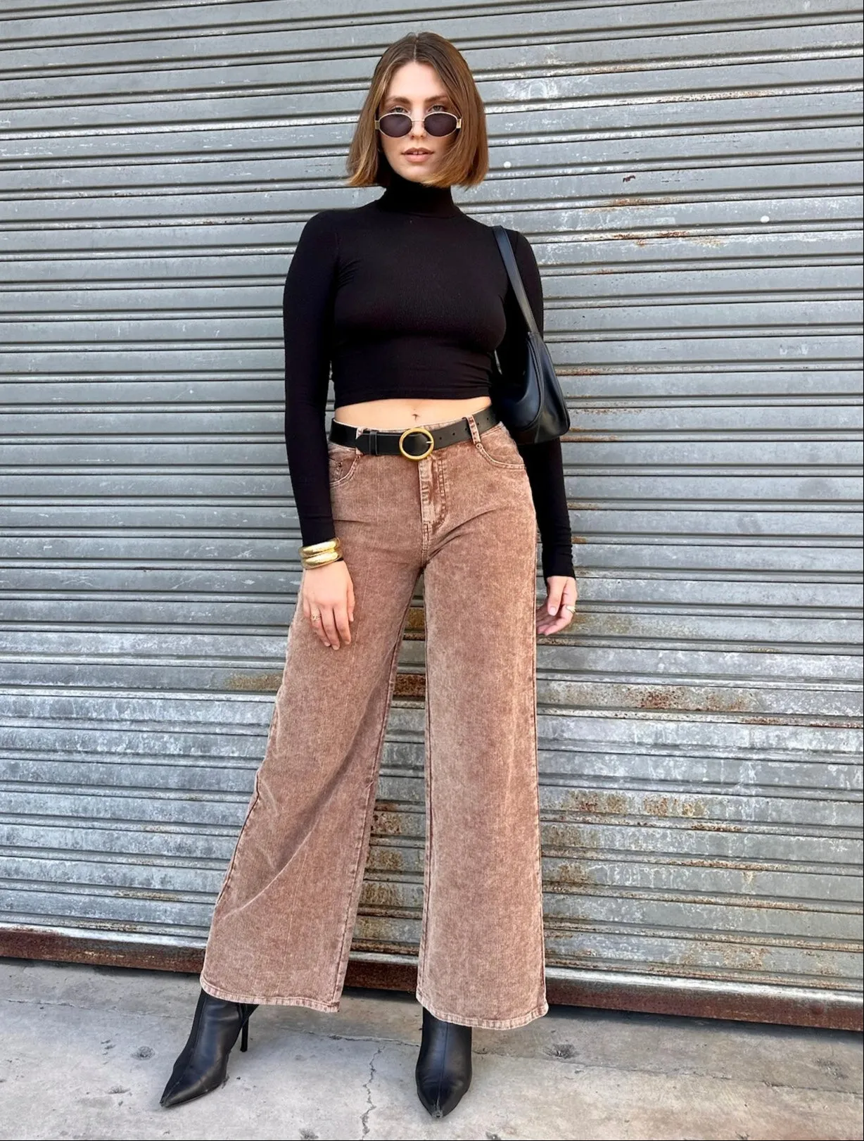 Emory Park Relaxed Wide Leg Corduroy