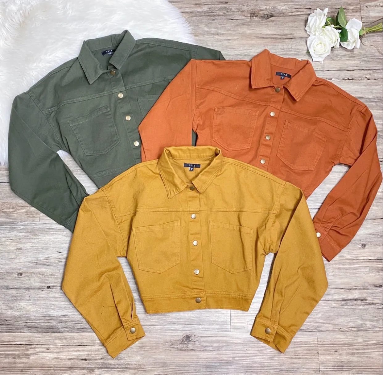 Fave Time Jacket - Cognac