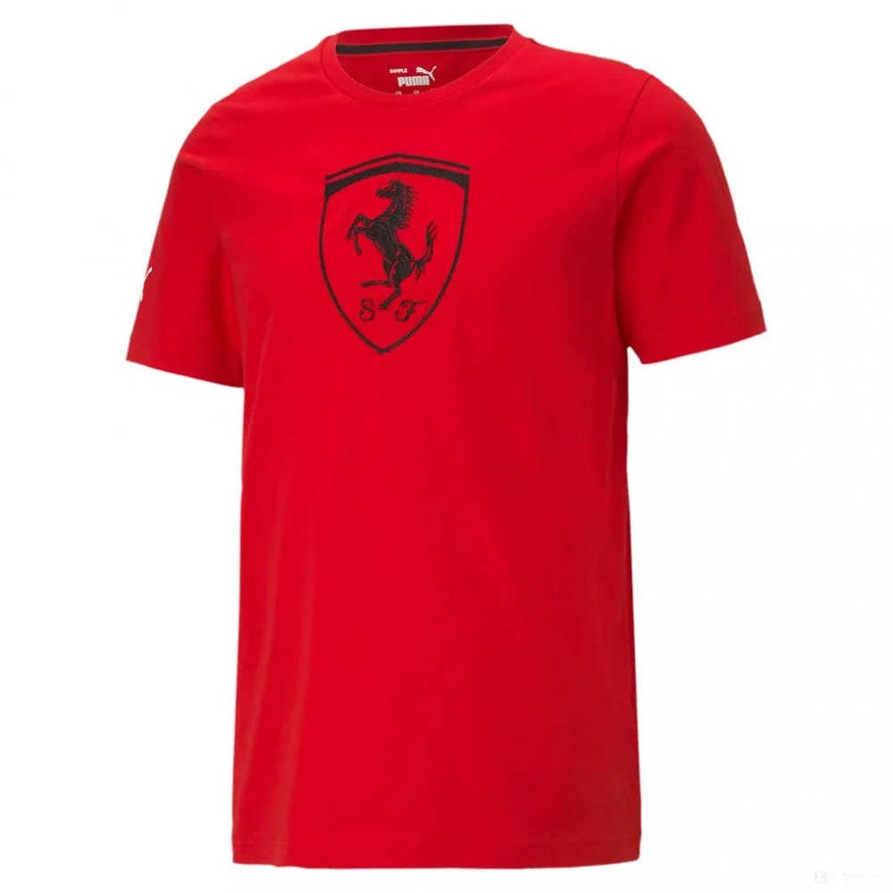 Ferrari T-shirt, Puma Race Big Shield , Red, 2021