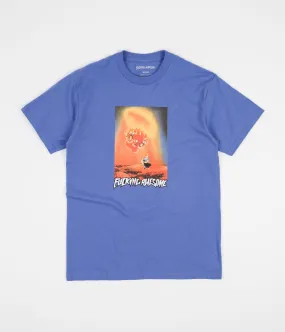 Fucking Awesome Arrival T-Shirt - Flo Blue