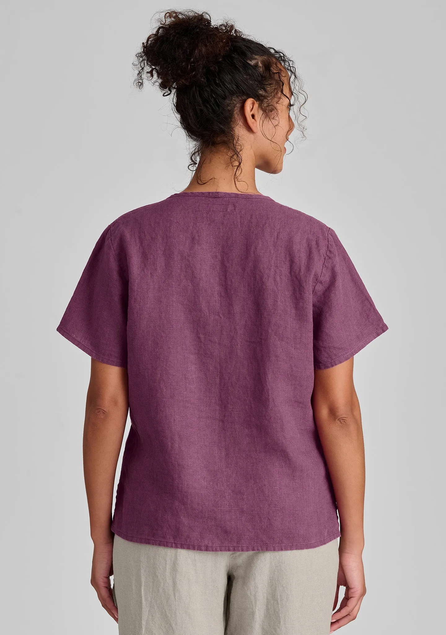 Fundamental Tee - Linen T Shirt