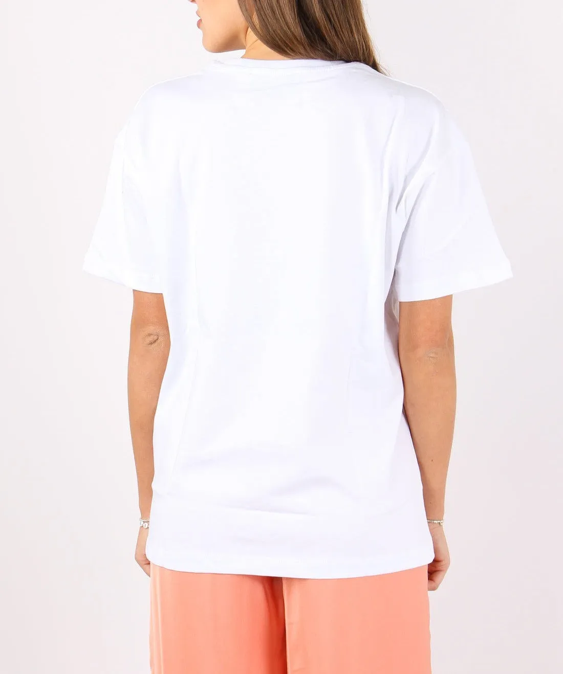 Gaelle donna t-shirt GAABW04530 - PTTS0037 - BI01 bianco