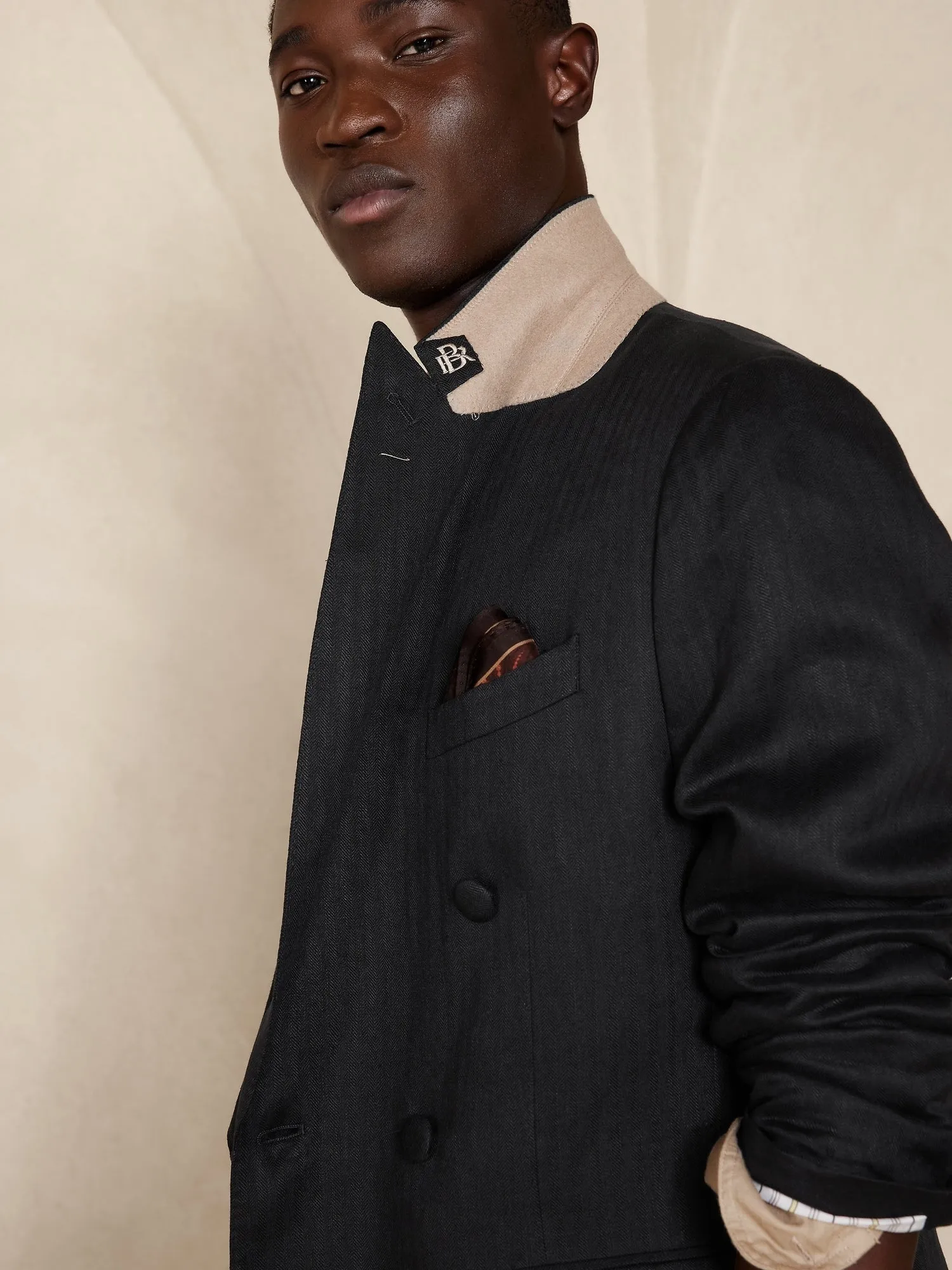 Gavin Italian Linen Suit Jacket