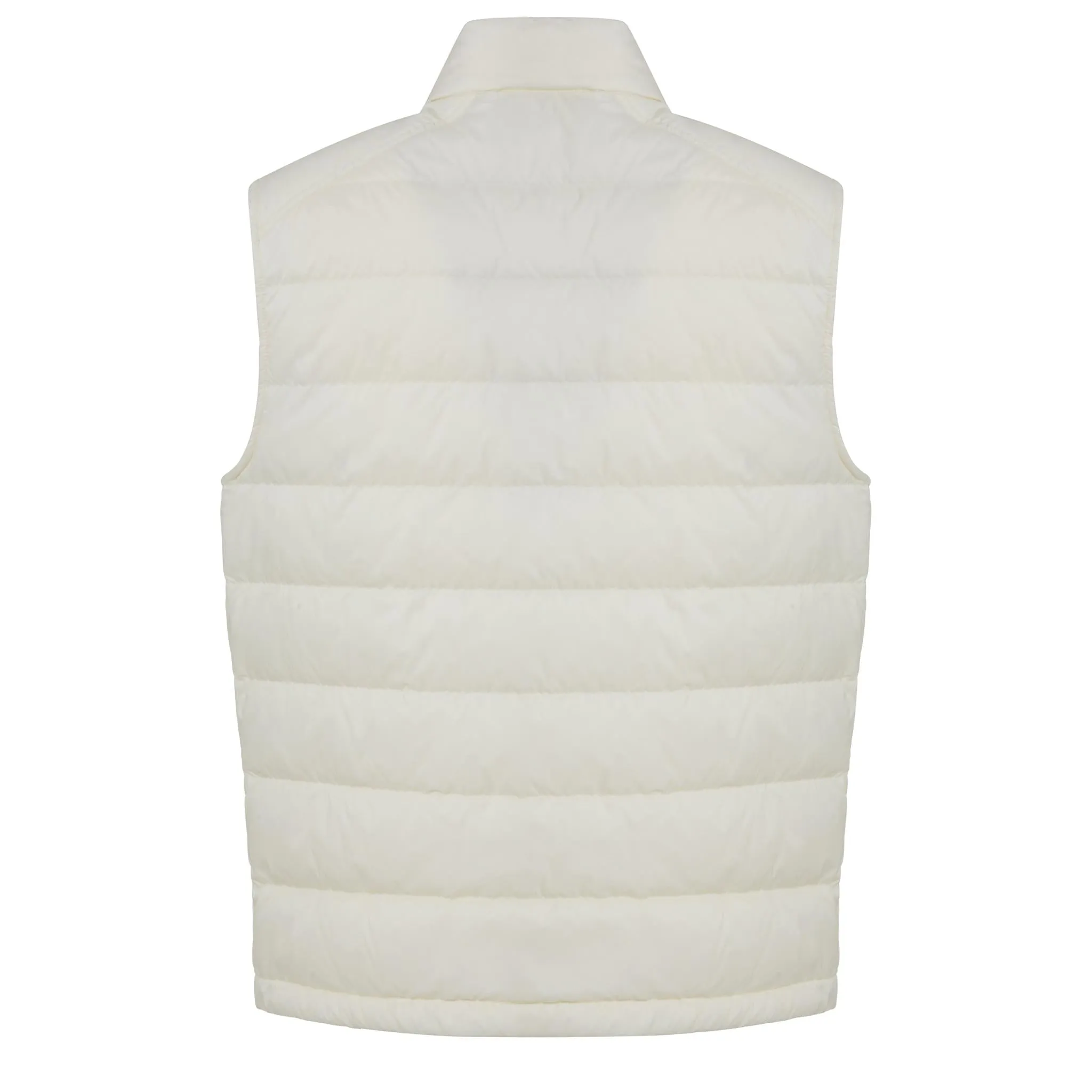 Gilet in tessuto bianco