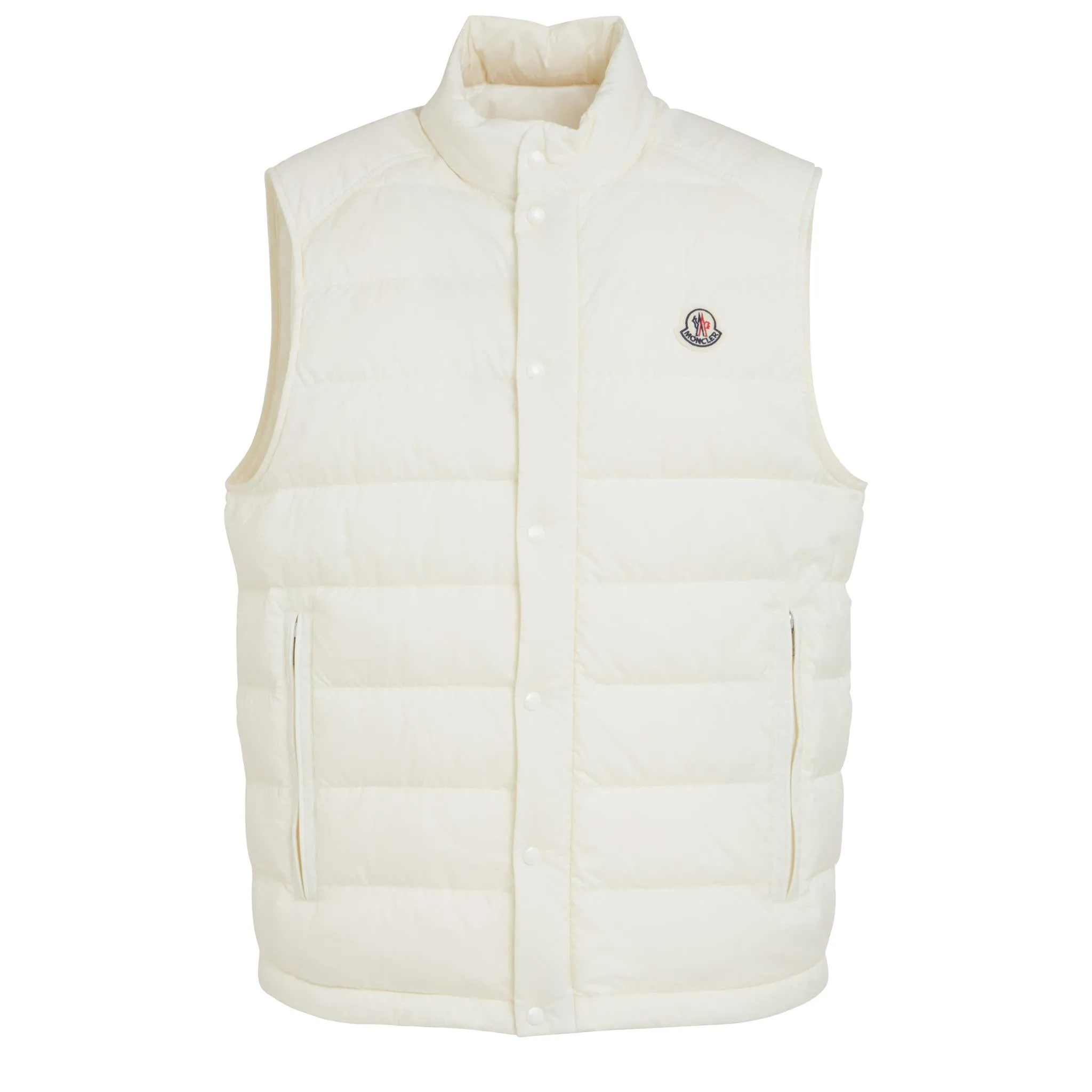 Gilet in tessuto bianco