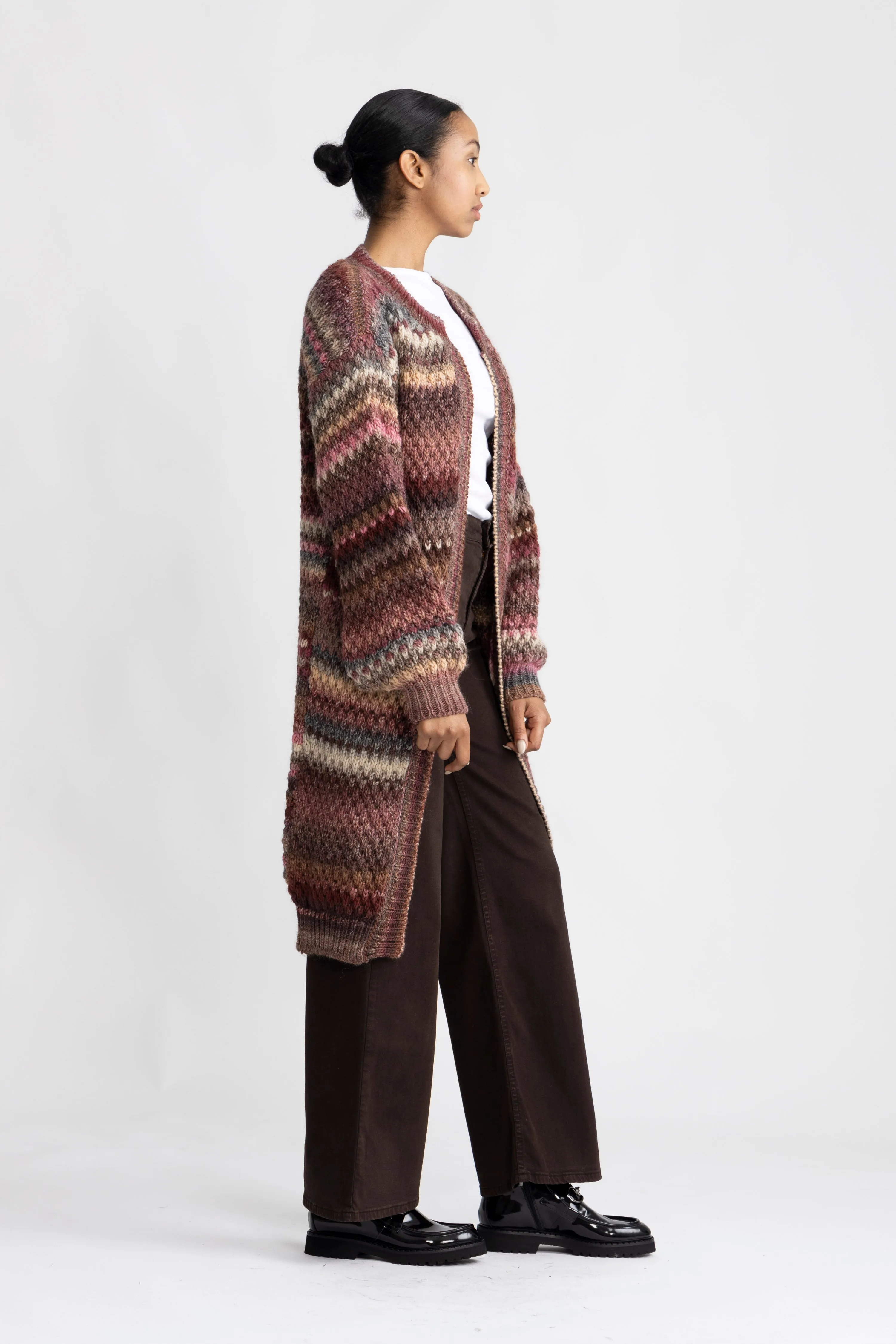 Gio Cardigan - Rust Mix
