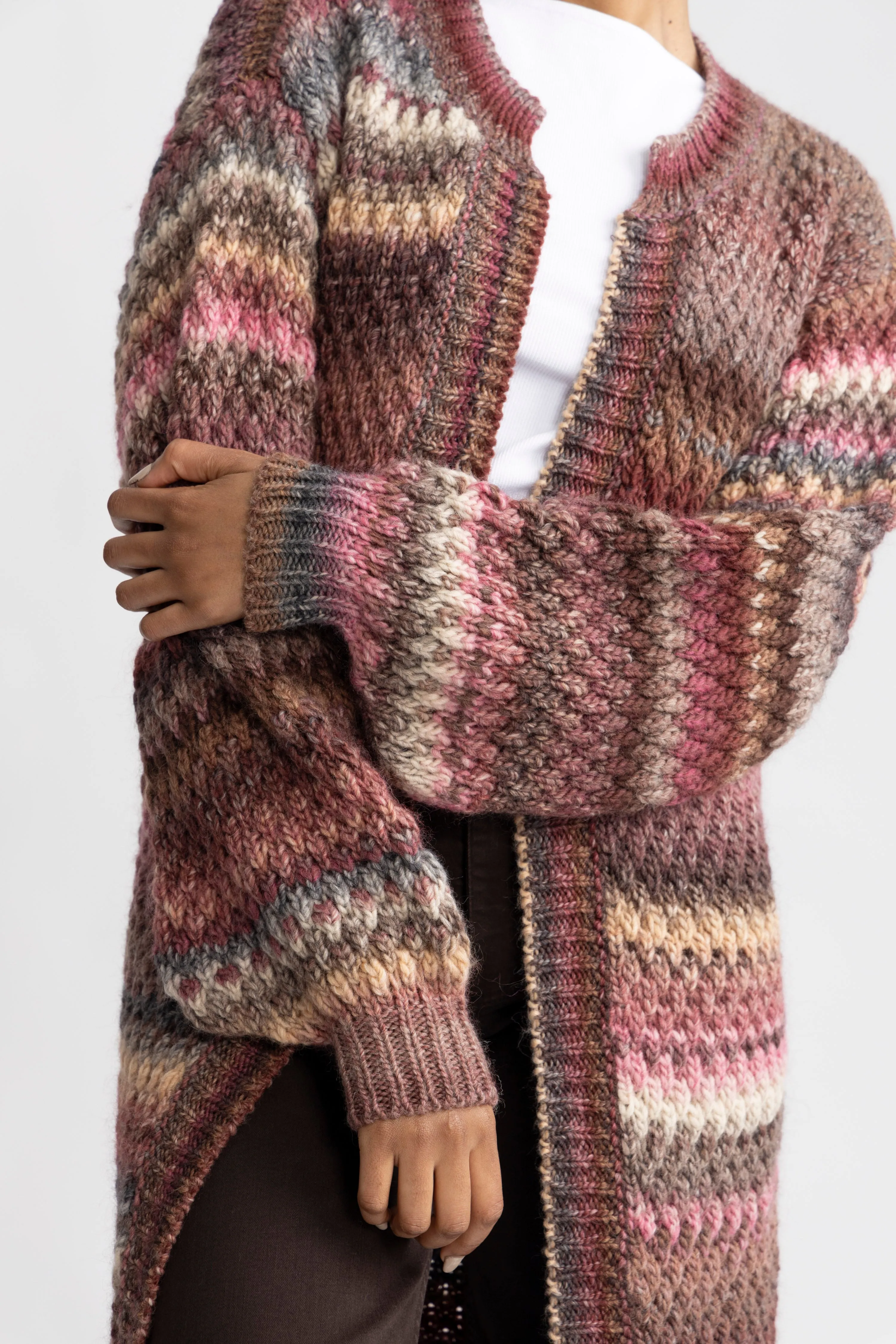 Gio Cardigan - Rust Mix