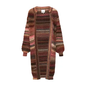 Gio Cardigan - Rust Mix
