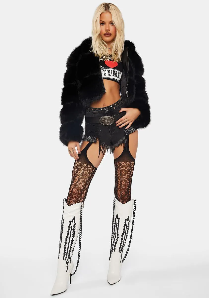 Gracelle Faux Fur Jacket