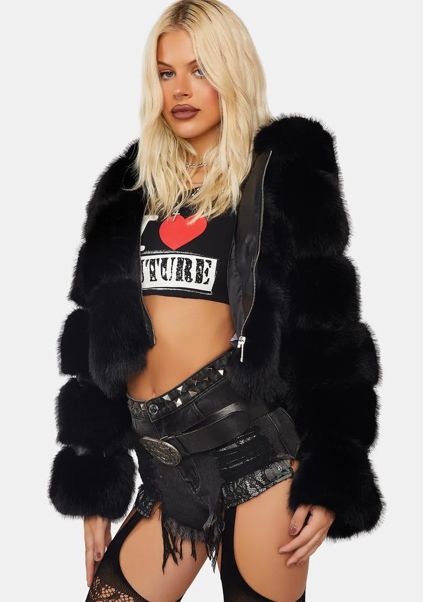 Gracelle Faux Fur Jacket