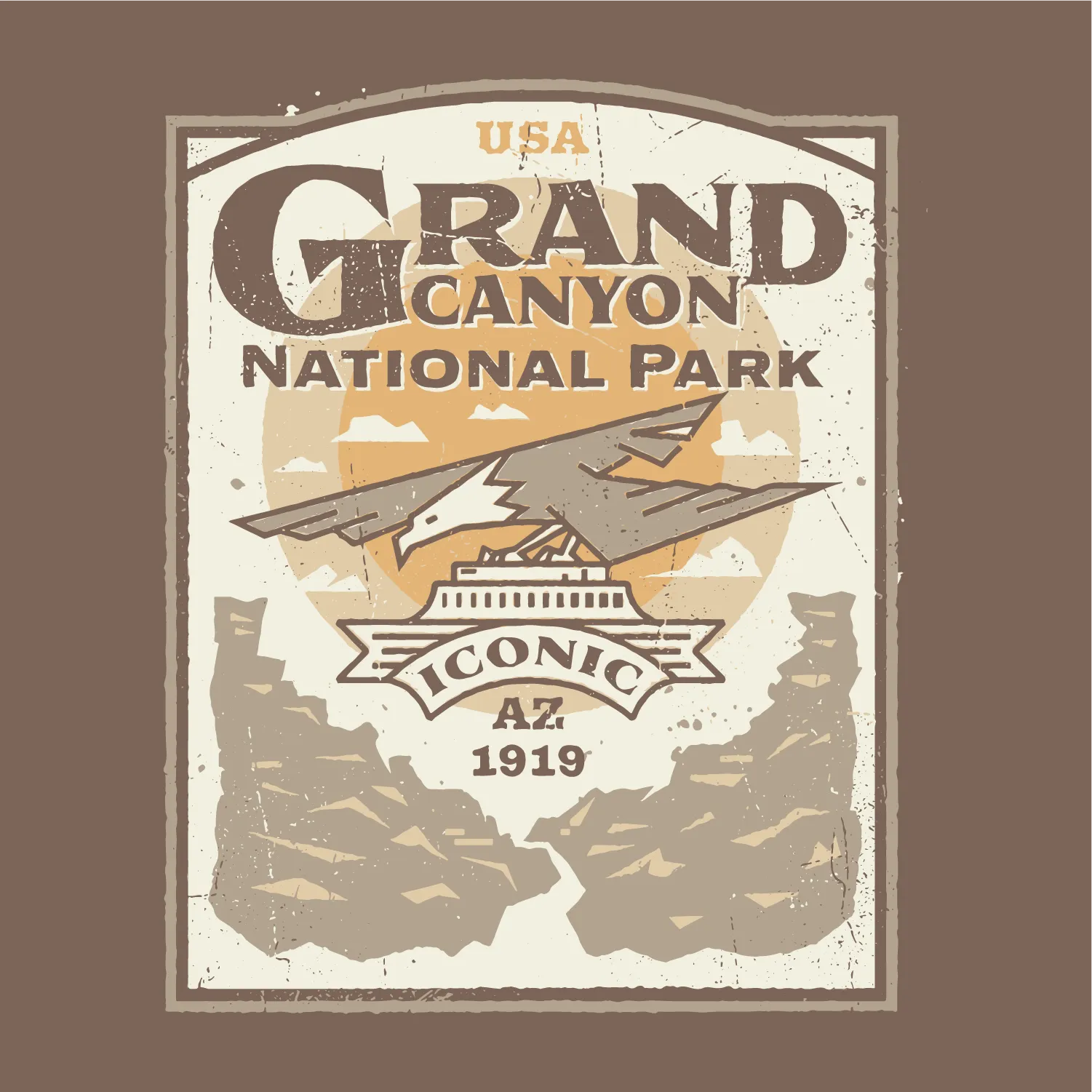 Grand Canyon NP Unisex Tee