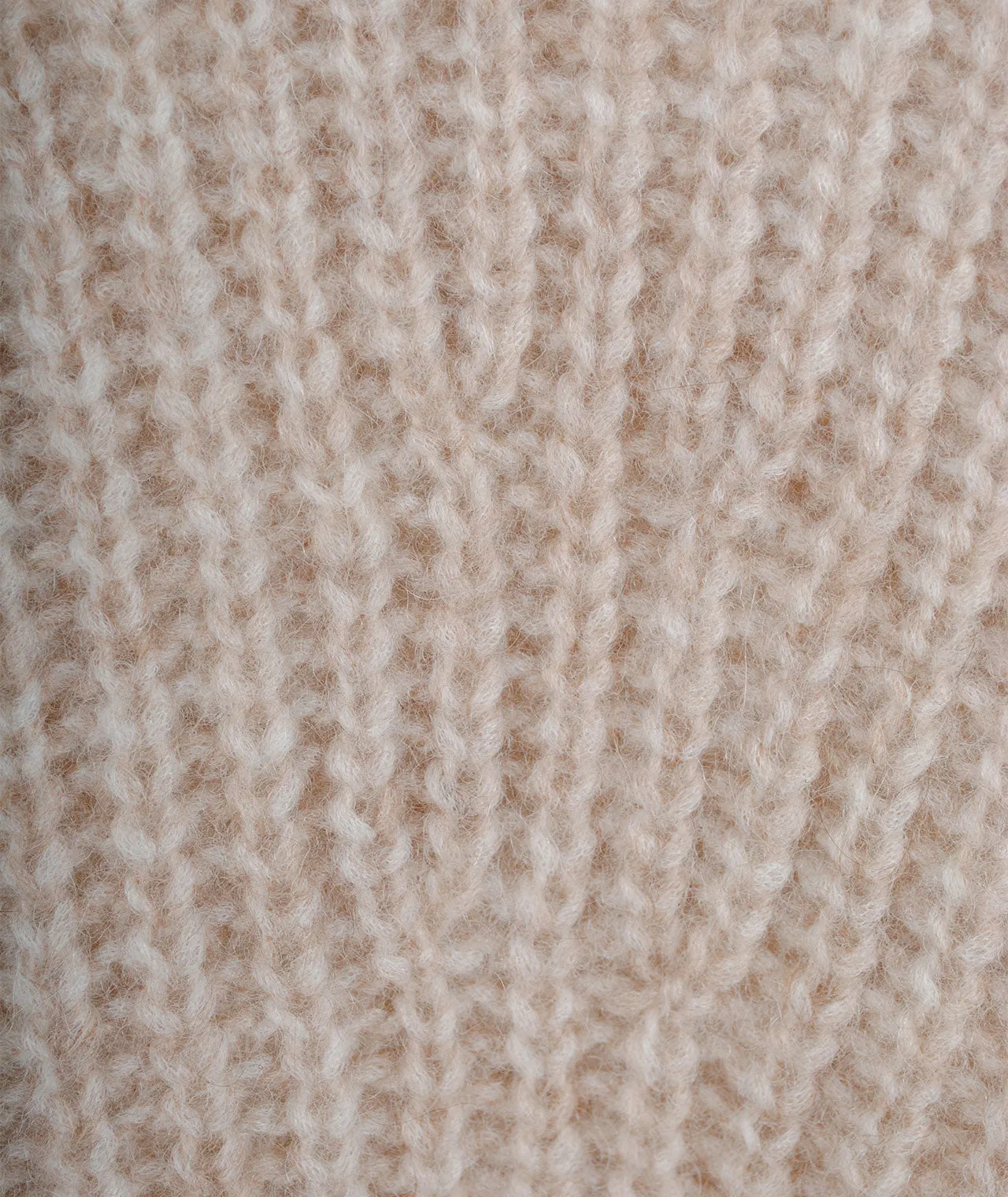 Grobstrick V-Pulli Linna