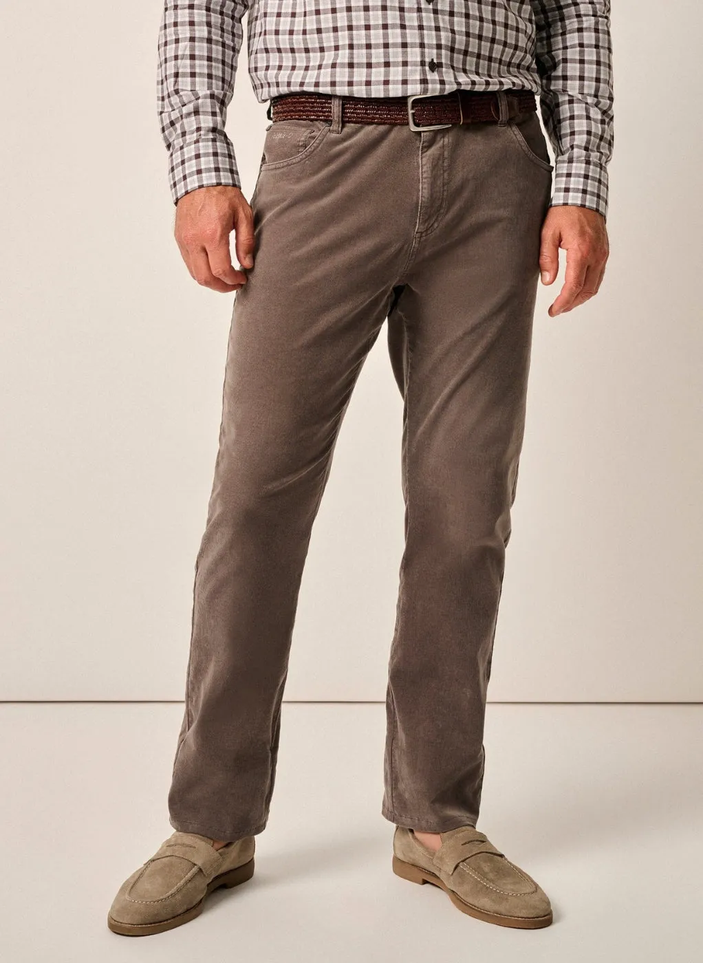 Harkers Corduroy Pants - Gray