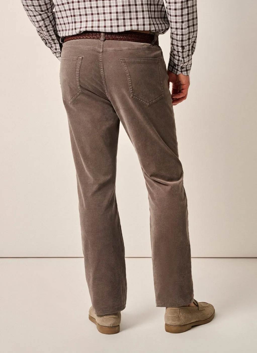 Harkers Corduroy Pants - Gray