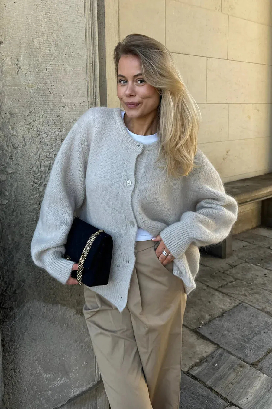 Idaic Cardigan - Beige