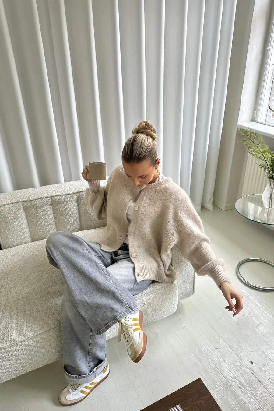 Idaic Cardigan - Beige