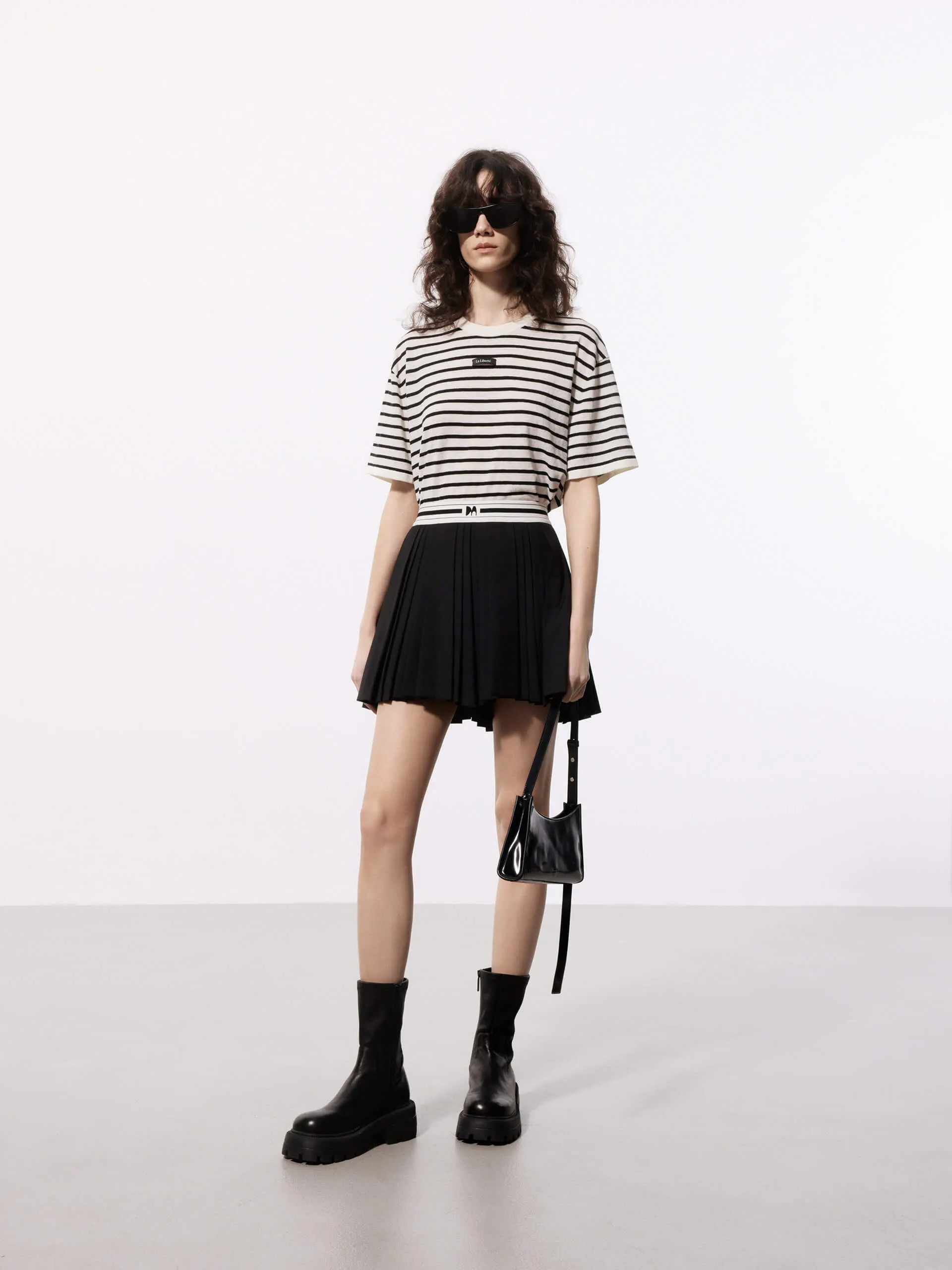 Include Linen Striped T-shirt