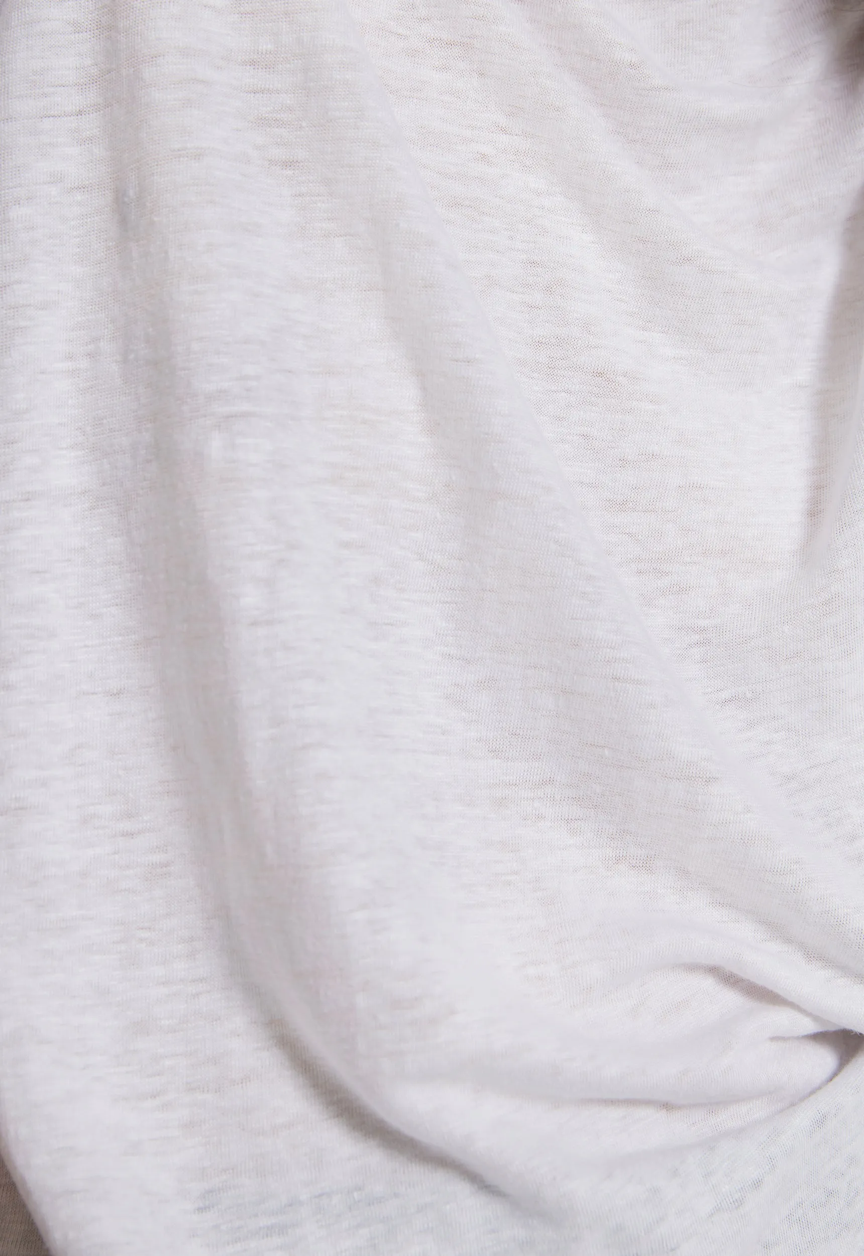 Joe Linen Tee in White