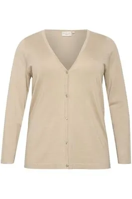 KCfarsia Button Cardigan-Kaffee curve