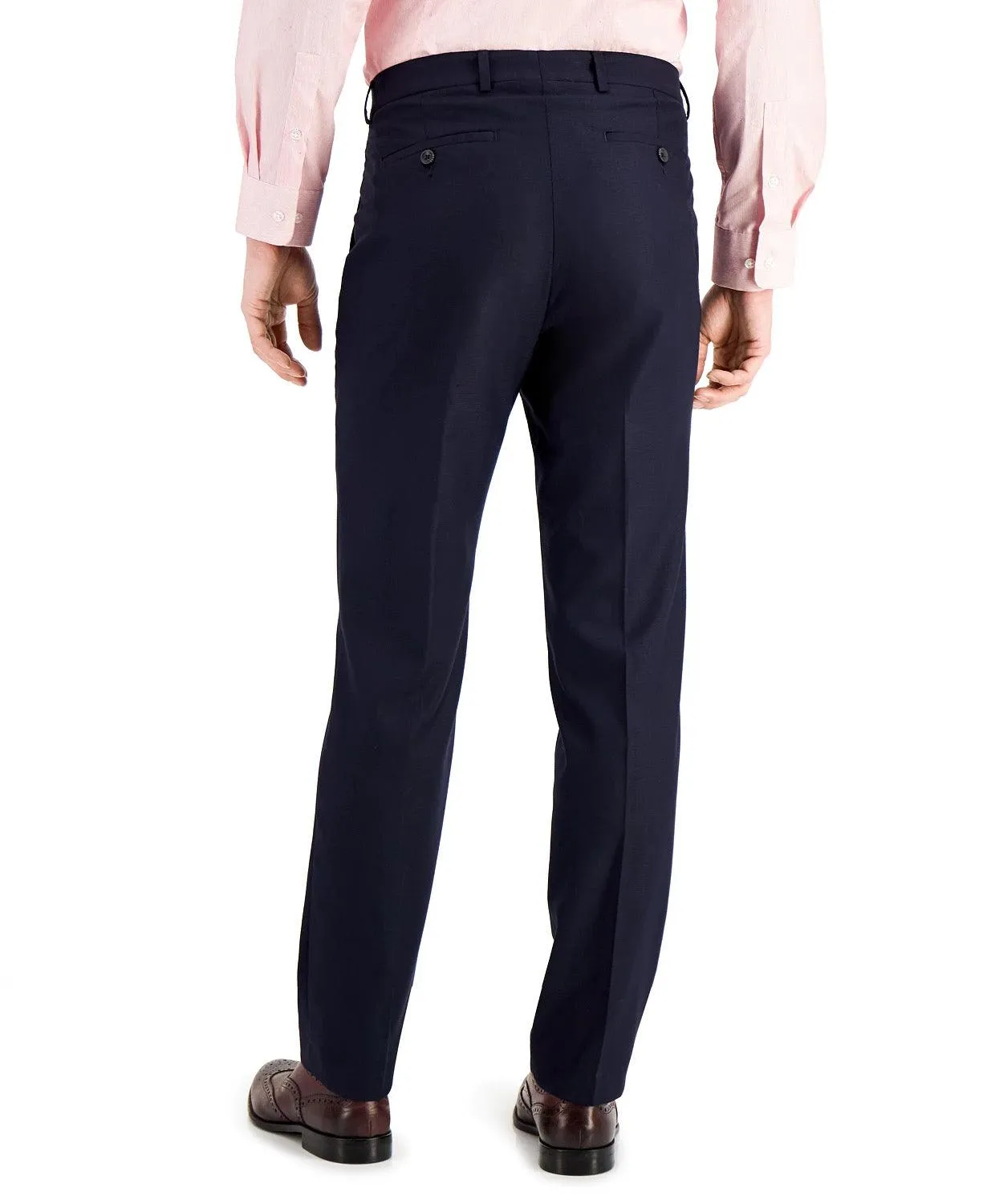 Kenneth Cole Reaction Mens Slim fit Dress Pants 36 / 32 Blue