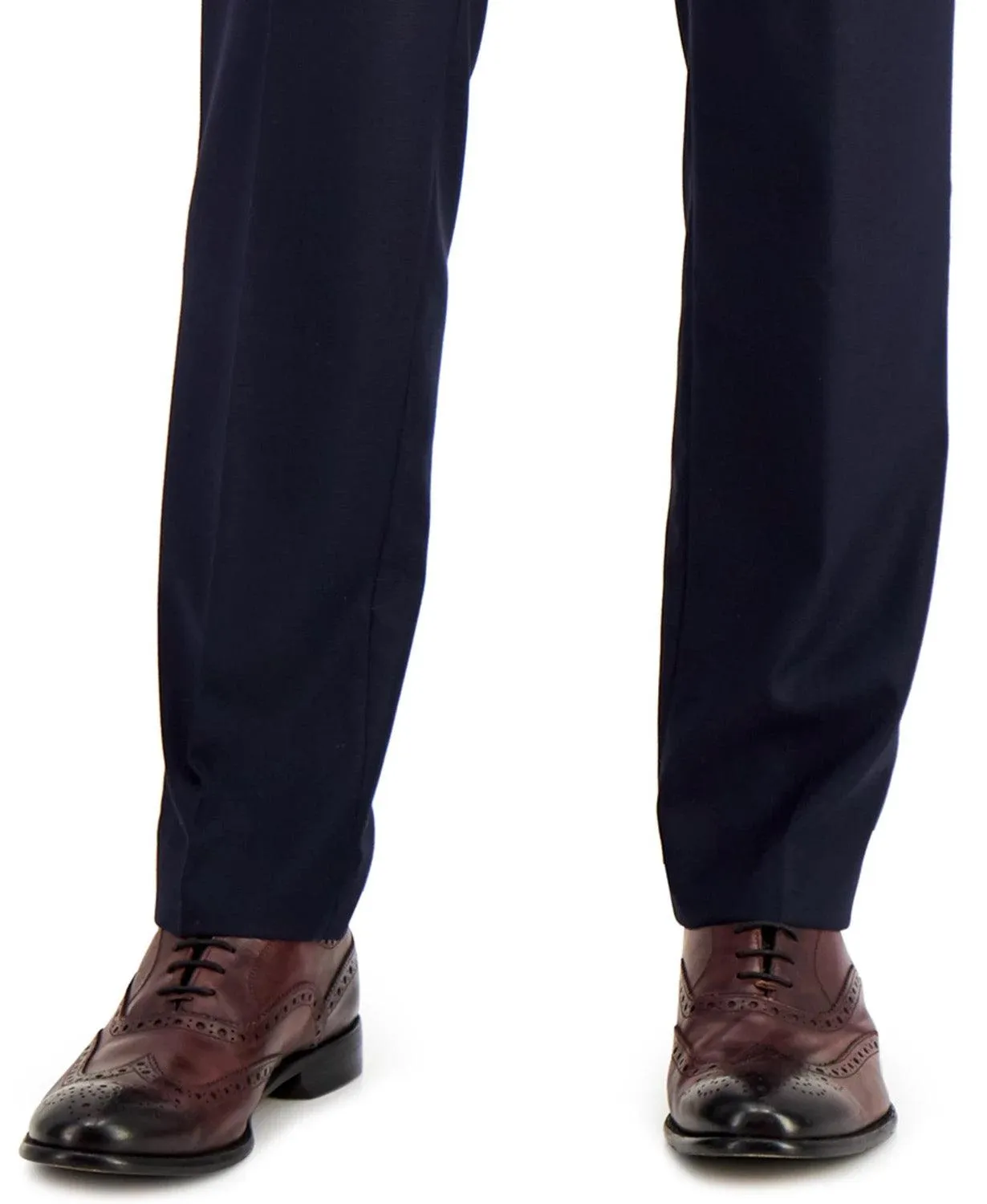 Kenneth Cole Reaction Mens Slim fit Dress Pants 36 / 32 Blue