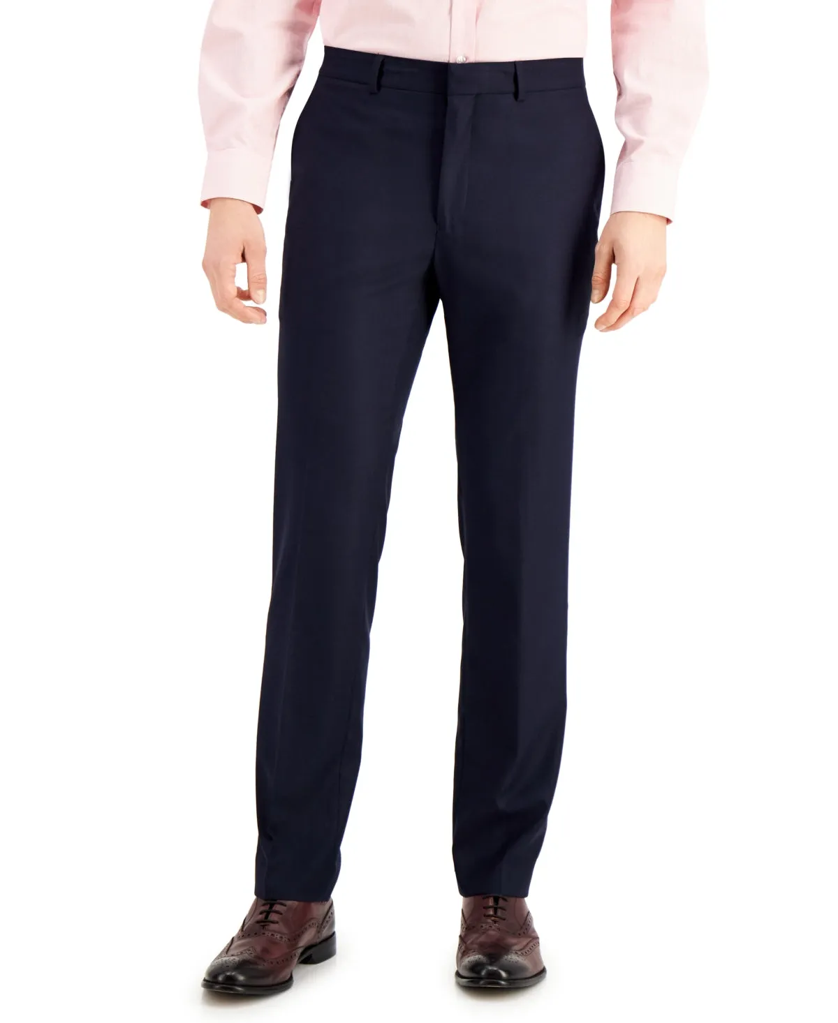 Kenneth Cole Reaction Mens Slim fit Dress Pants 36 / 32 Blue