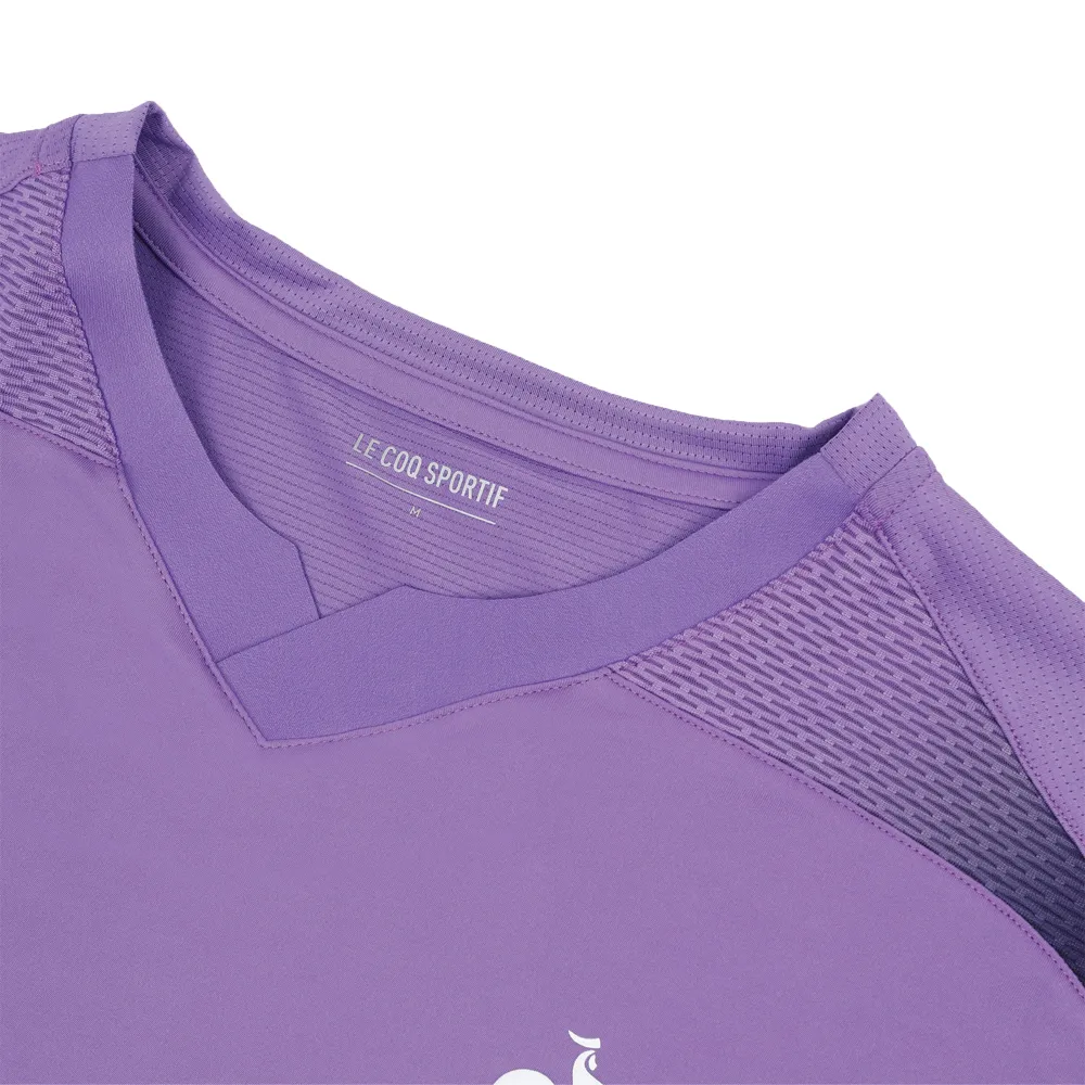 Le Coq Sportif Pro Tennis Short Sleeve Tee (Mens) - Chive Bloosom
