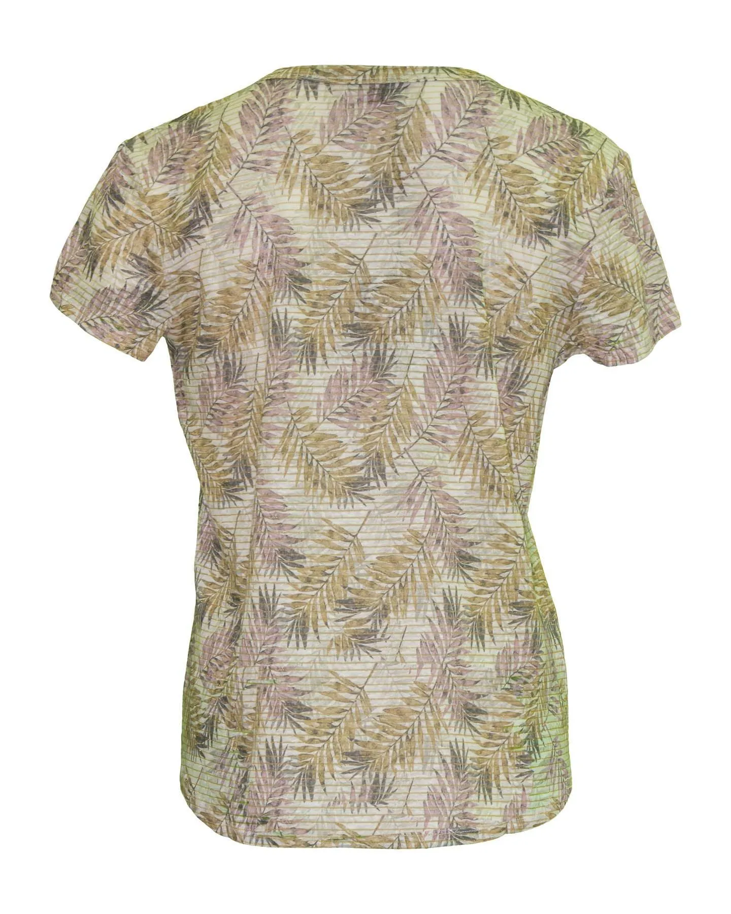 Leaf Print T-Shirt