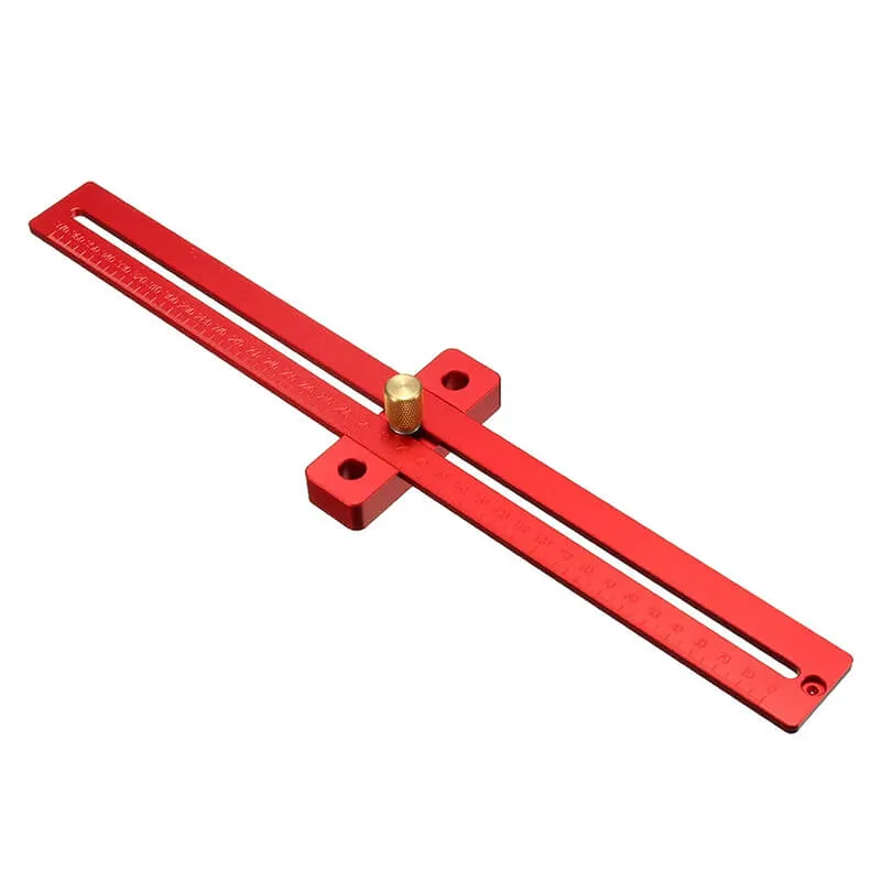 Levoite Precision Woodworking Adjustable T-Square with Stop