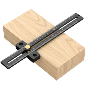 Levoite Precision Woodworking Adjustable T-Square with Stop