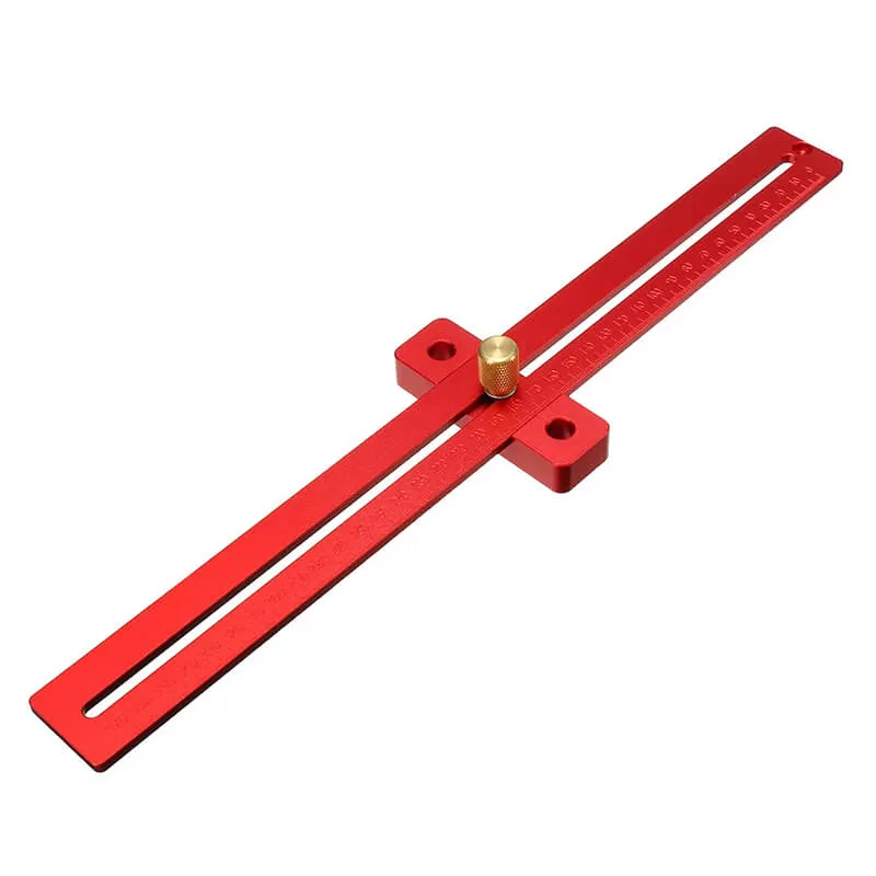 Levoite Precision Woodworking Adjustable T-Square with Stop