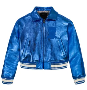 LIMITED EDITION CROPPED METALLIC ICON JACKET