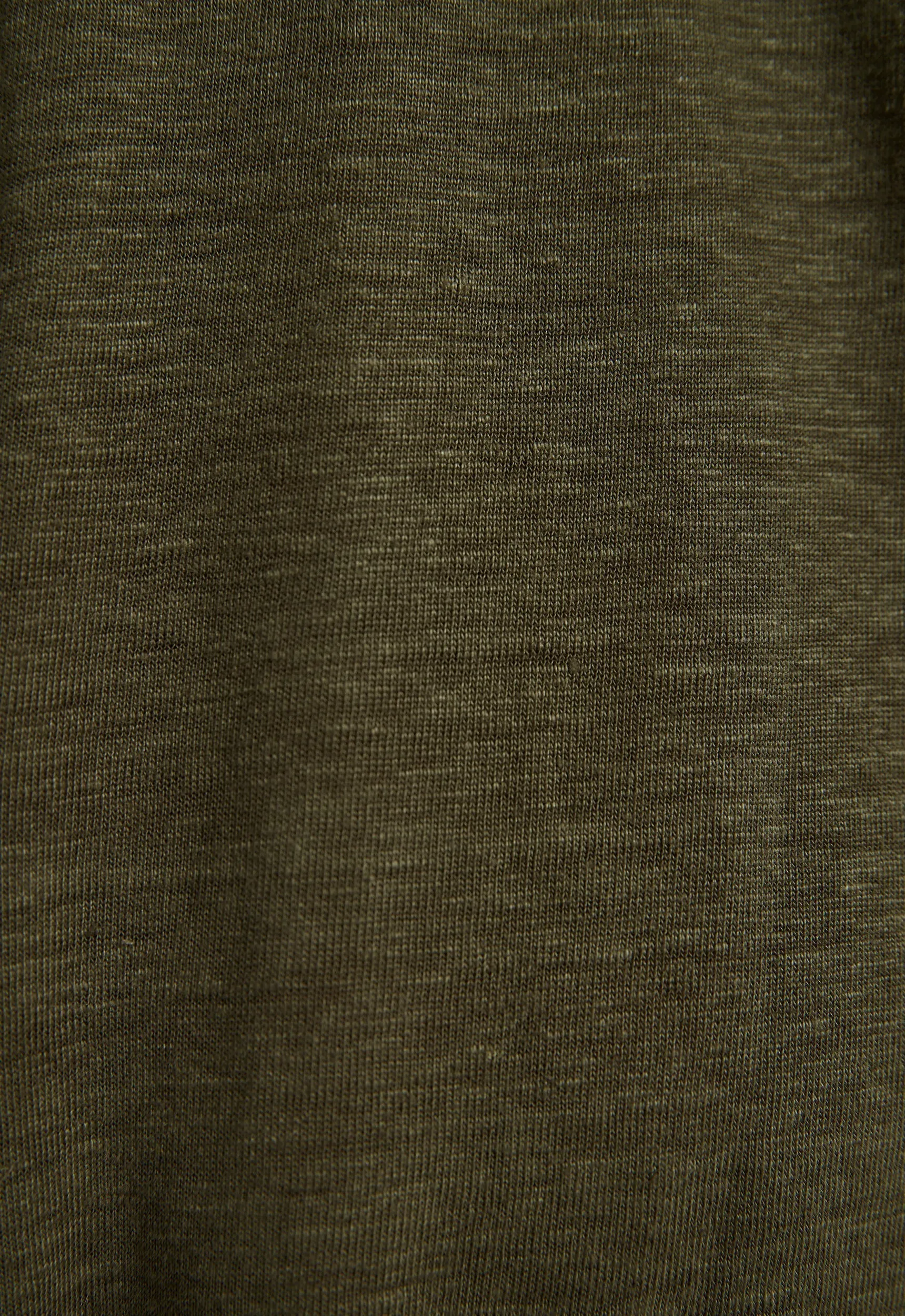 Line Linen Tee in Drill