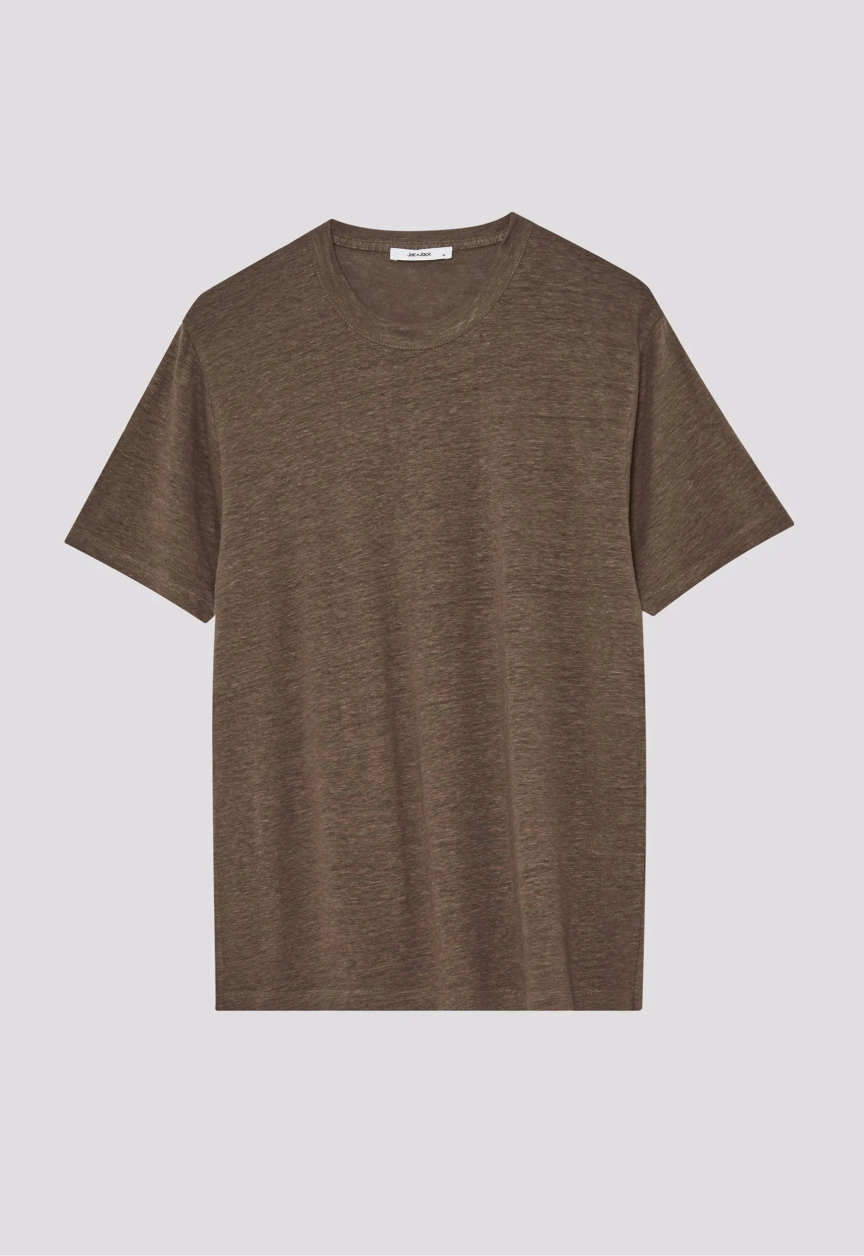 Line Linen Tee in Gento Green
