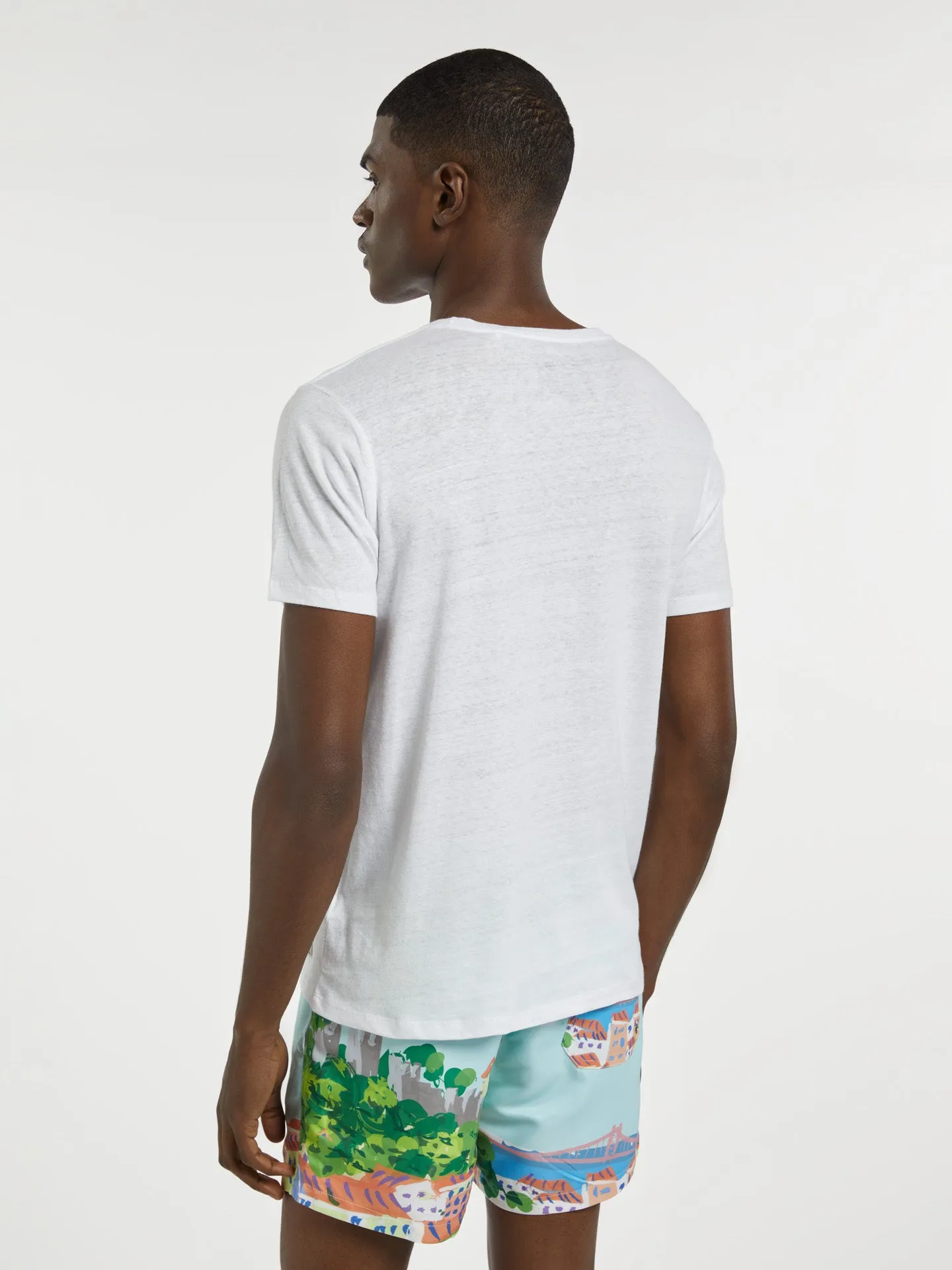 Linen and Cotton blend T-shirt