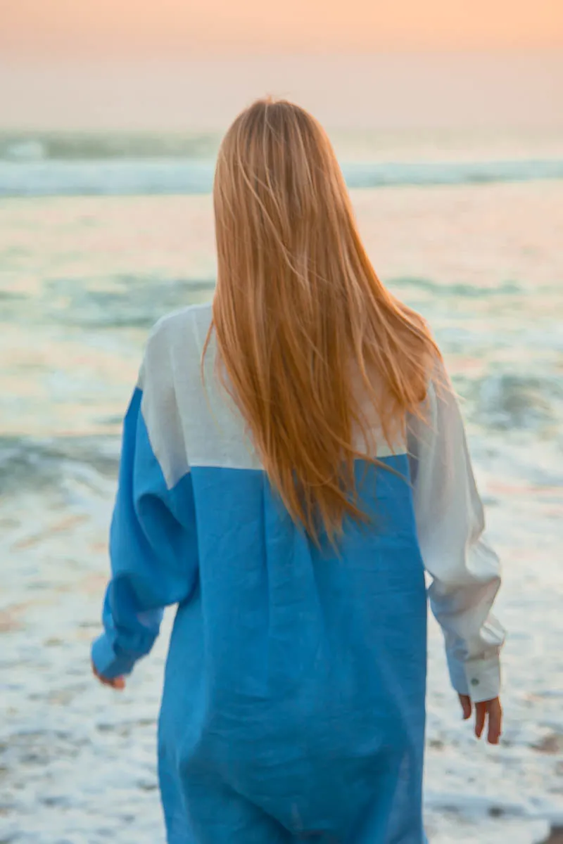 Lobster Linen Dress | Long Sleeve - W/S Pack of 5