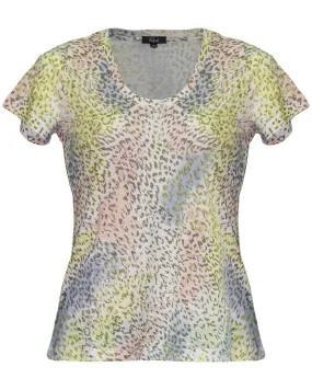 Luna Rainbow Cheetah Tee