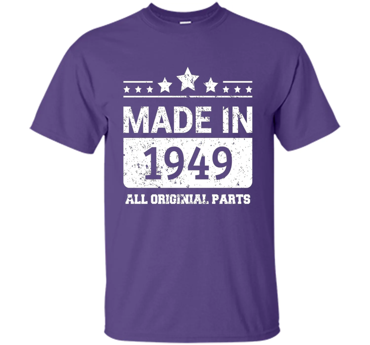 Made In 1949 All Original Parts Birthday T-Shirt