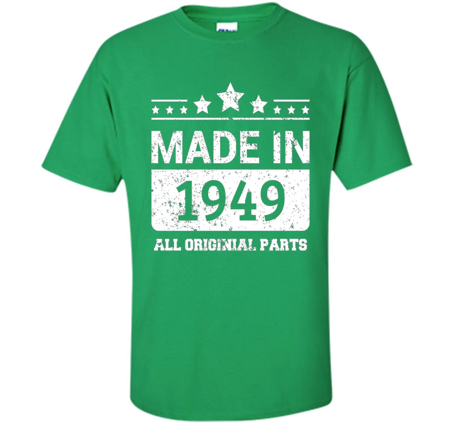 Made In 1949 All Original Parts Birthday T-Shirt