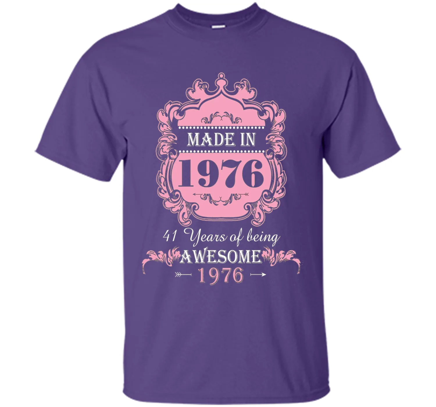 Made In 1976 T Shirt- 41 Years Old Shirt 41th Birthday Gift
