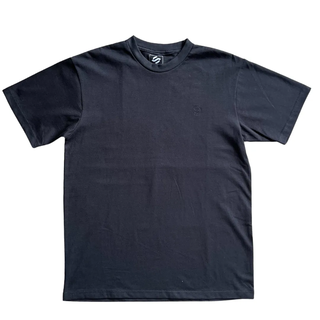 Melted Smiley Embroidered Heavy Tee