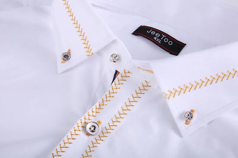 Men's Business Solid Casual Shirt