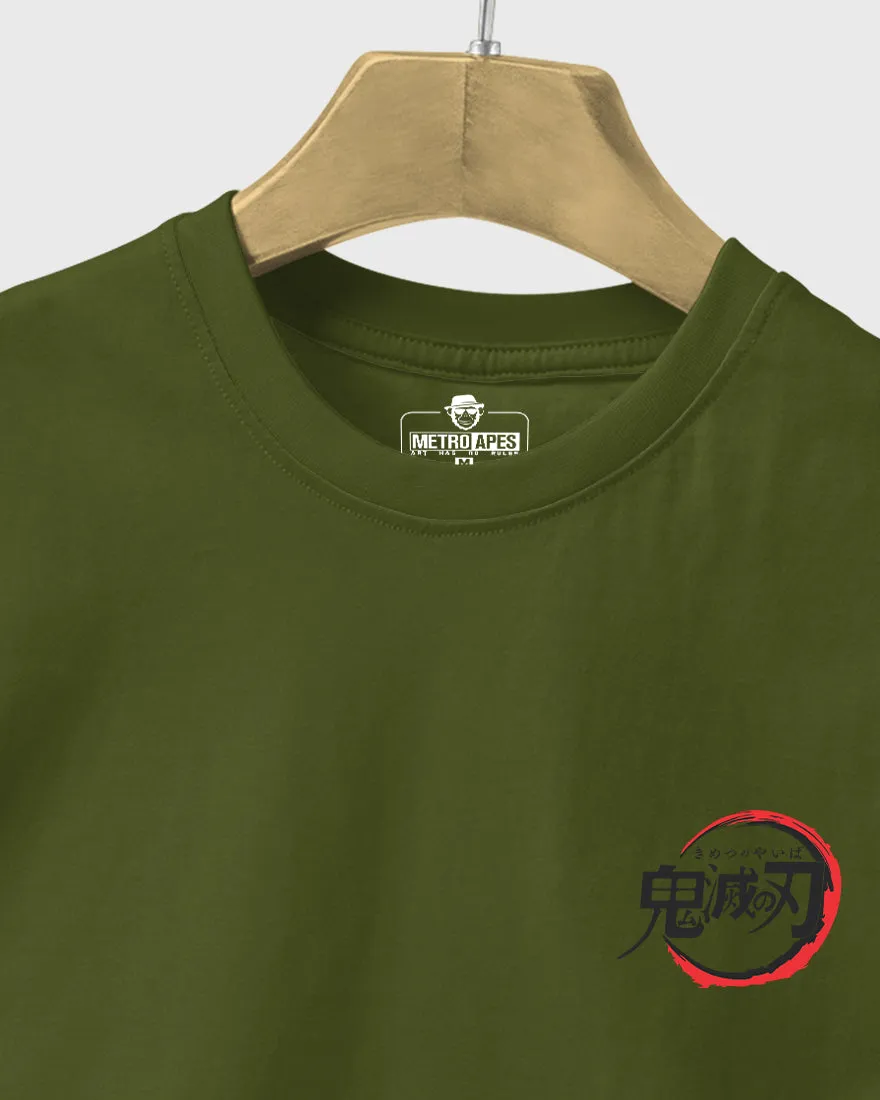 Mens Regular Tshirt Anime Demon Slayer Tanjiro 7