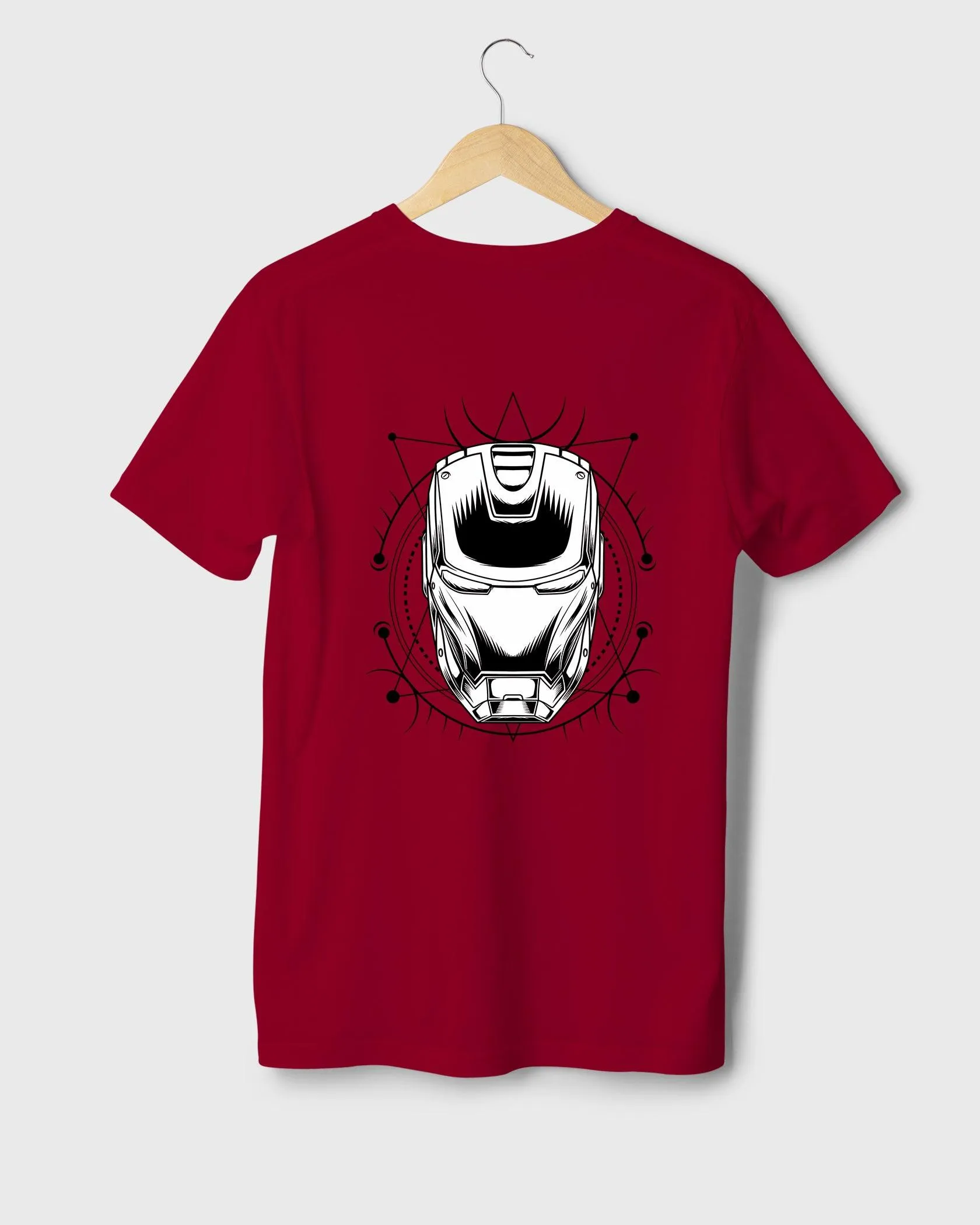 Mens Regular Tshirt Movies & Series Ironman Arc
